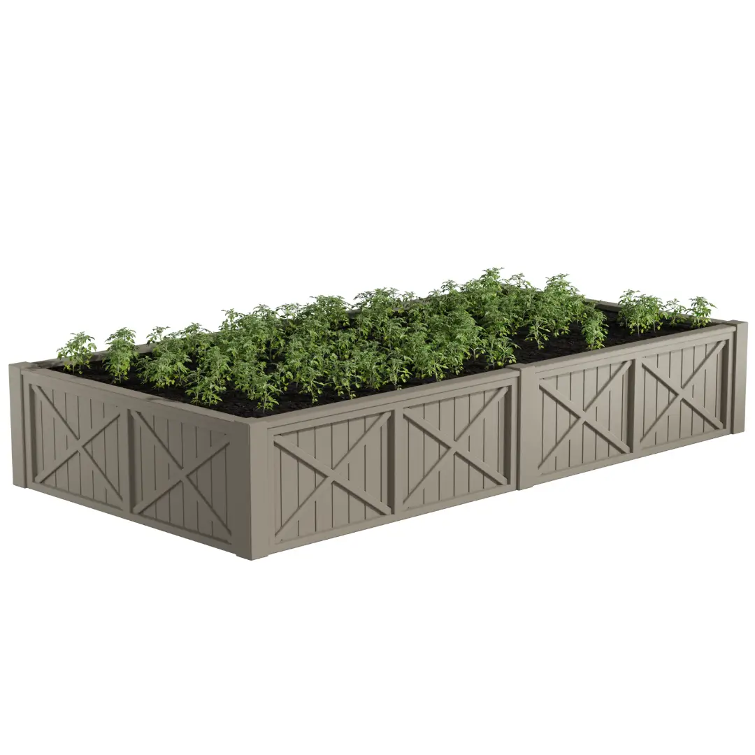 Грядка модульная Астра 900х320х40мм Бежевый фото 2