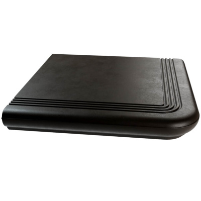 Ступень угловая Verona 340х340х20мм Коричневый фото 1