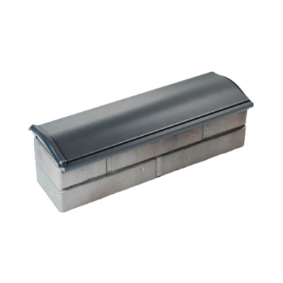 Парапет ZKING MONBLAN 170х510х50мм Серый с посадкой на 0.5 кирпича (130мм) фото 3