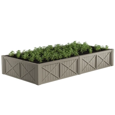 Грядка модульная Астра 900х320х40мм Бежевый фото 2